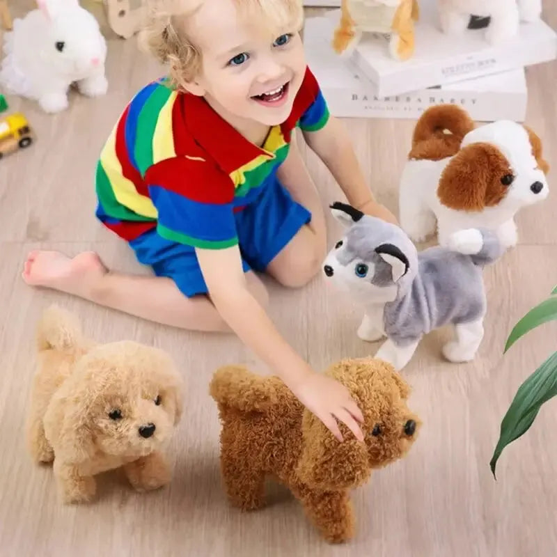 Smart Walking Plush Dog