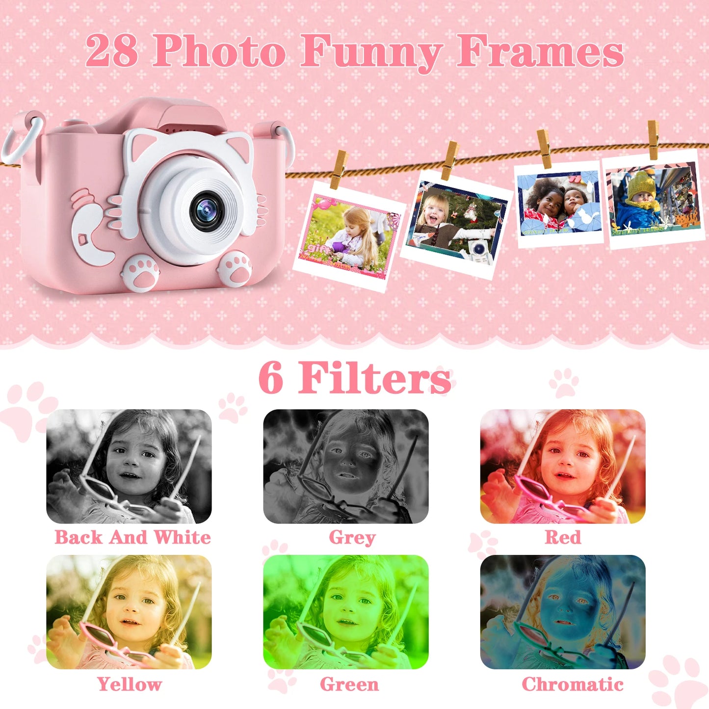 Child-Friendly Photo Camera