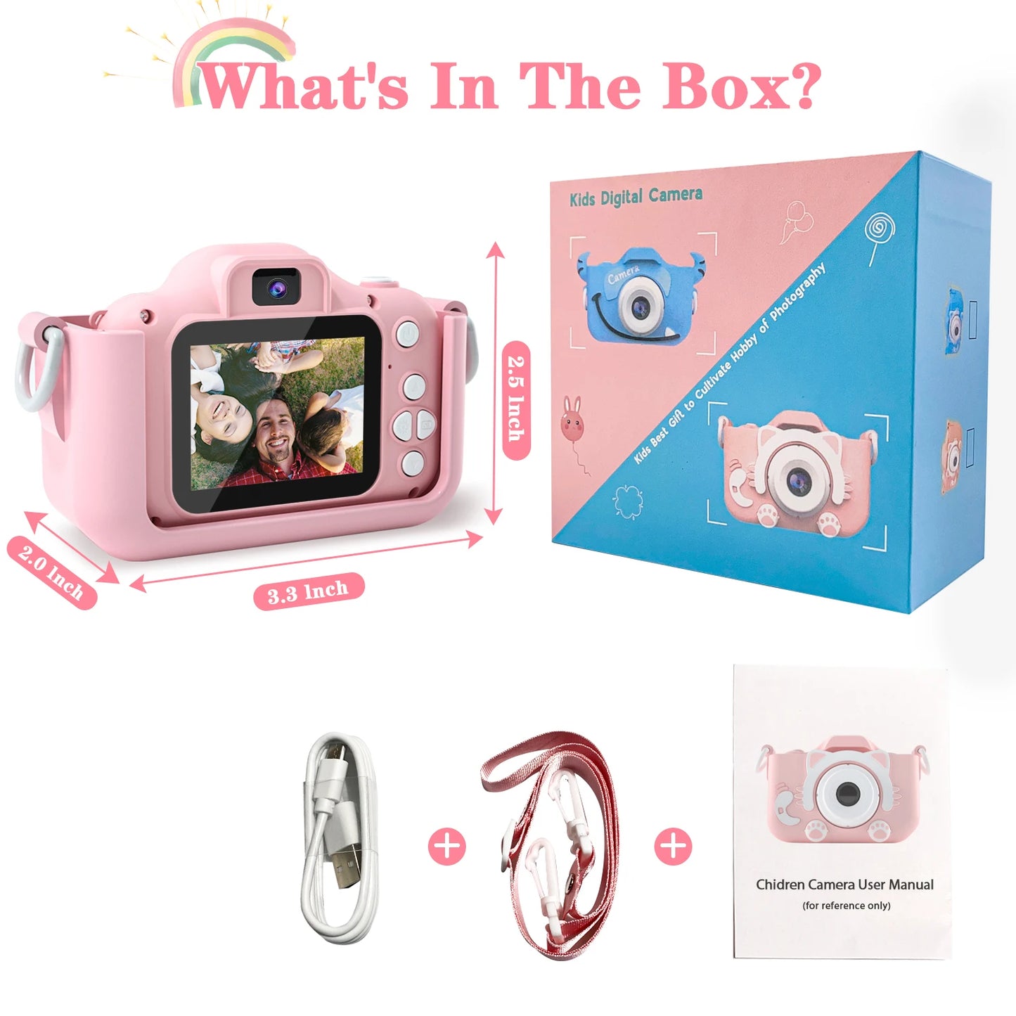 Child-Friendly Photo Camera