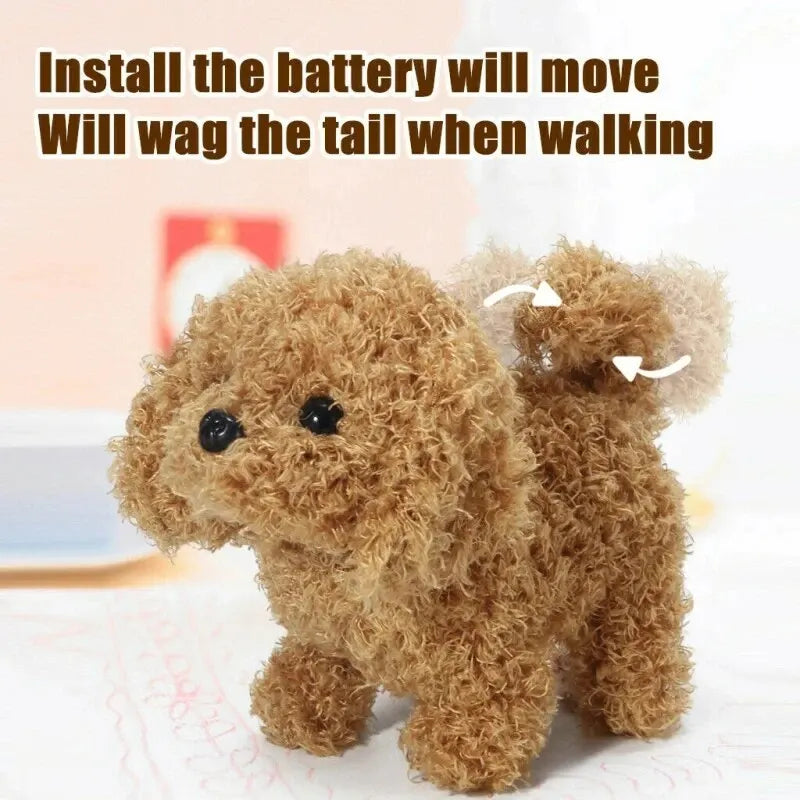 Smart Walking Plush Dog