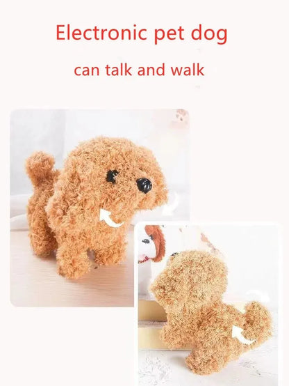 Smart Walking Plush Dog